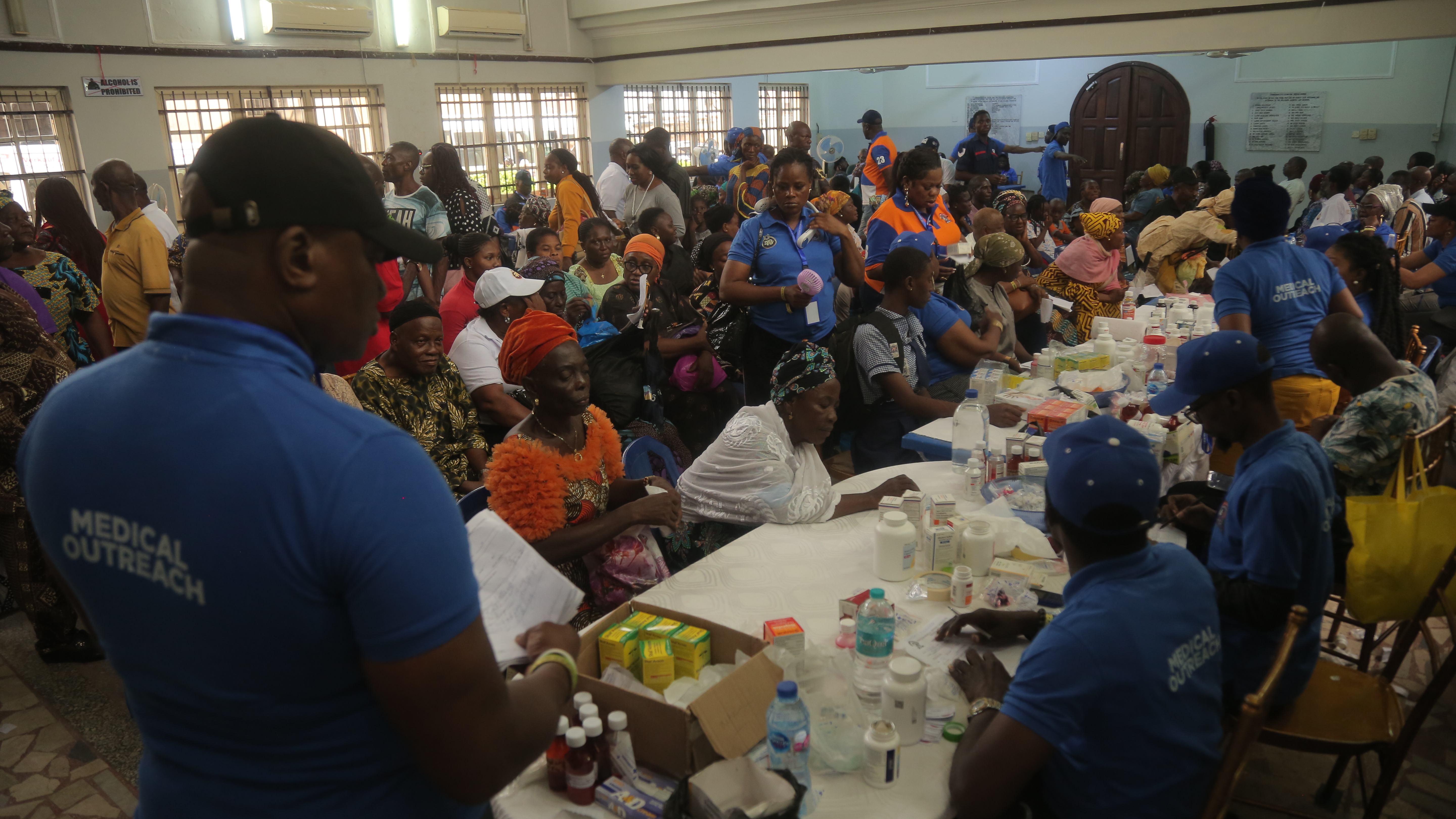 Community members together